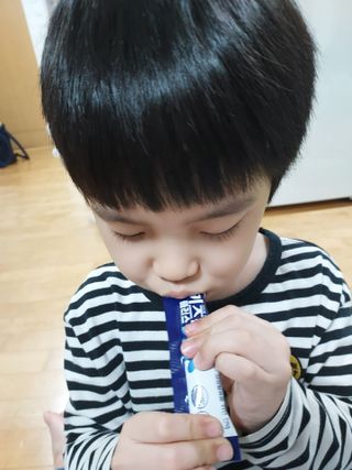키즈텐플러스 연세 키즈텐 플러스 1개월 — 5점을 준 리뷰어가 2021년 4월 올린 사용 사진