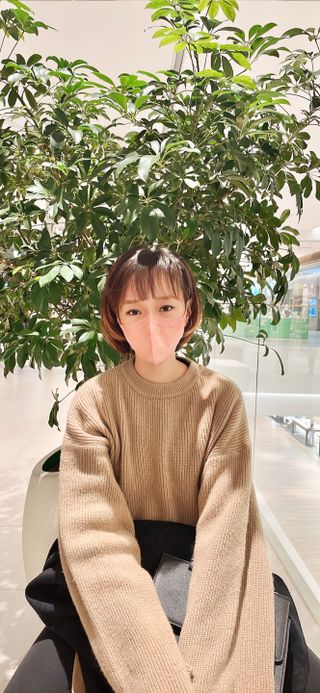 애니가드 셋업메베마스크 (대형 4컬러 + 중형 4컬러) — 5점을 준 리뷰어가 2022년 4월 올린 사용 사진