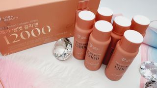랩앤뷰티 메가 벨벳 콜라겐 12000 — 5점을 준 리뷰어가 2021년 5월 올린 사용 사진
