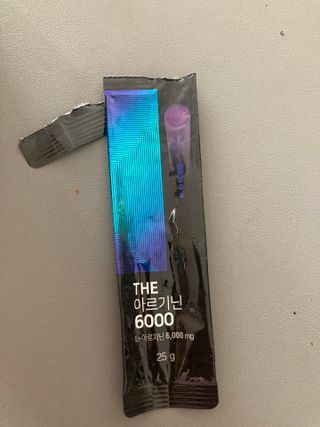 [닥터루템]THE 맛있고 THE 진한 THE 아르기닌 6000 1box (15포) — 5점을 준 리뷰어가 2022년 10월 올린 사용 사진