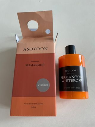 아소윤 건조하고 지친 피부에 힐링을 기분좋은 향기 스파맨션 바디로션 5종 택1 — 5점을 준 리뷰어가 2021년 10월 올린 사용 사진