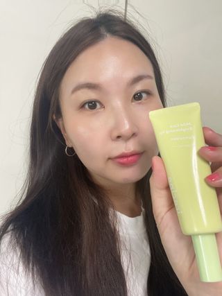 아이레시피 마일드시카 브라이트닝 업 선스크린 SPF50+ PA++++ — 5점을 준 리뷰어가 2023년 6월 올린 사용 사진