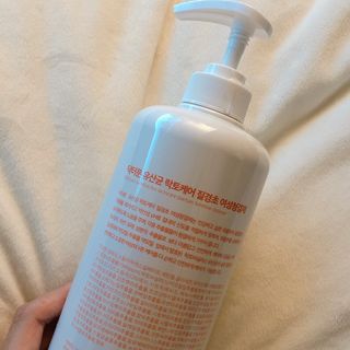 프리[닥터문] 유산균 락토케어 질경초 여성청결제 1000ml (젤타입) — 5점을 준 리뷰어가 2022년 5월 올린 사용 사진