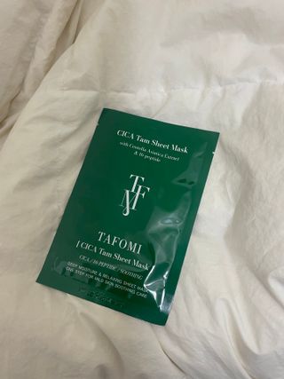 타포미 시카 탐 시트 마스크 27ml — 5점을 준 리뷰어가 2023년 2월 올린 사용 사진