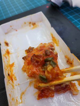브라잇벨리 비건피자 [노밋피자알로하 & 노밋피자포테이토] 2가지맛 — 5점을 준 리뷰어가 2022년 7월 올린 사용 사진