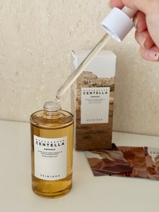 [스킨1004] 마다가스카르 센텔라 앰플 100ml — 5점을 준 리뷰어가 2024년 5월 올린 사용 사진