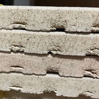 [신흥산업] 붙이는 벽돌 황토 파벽돌 230mm 45장,  욕실 인테리어 실내장식 셀프인테리어 — 5점을 준 리뷰어가 2023년 5월 올린 사용 사진