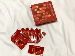 프리마인 귀족의 콜라겐, 92배 흡수율. 럭셔리 프리미엄 셀라브 콜라겐필름 30매 — 5점을 준 리뷰어가 2021년 12월 올린 사용 사진