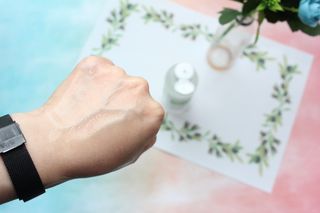 나나스킨 하이드로릴렉싱토너 — 5점을 준 리뷰어가 2021년 5월 올린 사용 사진