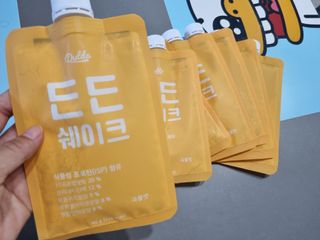 [덜다] 든든 식물성 단백질 쉐이크 40g X 7입 (곡물/딸기) — 5점을 준 리뷰어가 2023년 8월 올린 사용 사진