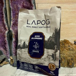 [푸디웜] 라포그 리얼인섹트 소프트키블 스킨 1KG — 5점을 준 리뷰어가 2022년 9월 올린 사용 사진