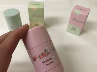 건강누리인터내셔날 카멜레오나 마스크 스틱팩 미네랄부스터 [2종 SET] 샤이닝라이즈(피부톤UP)/톡스릴리프(피부진정) — 5점을 준 리뷰어가 2022년 7월 올린 사용 사진
