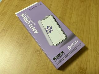 아클리브 Premium 항균 항바이러스 액정 보호필름(iPhone) — 4.5점을 준 리뷰어가 2022년 9월 올린 사용 사진