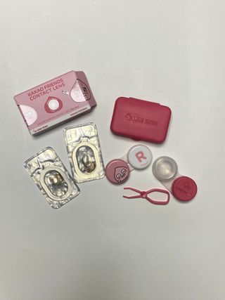 [렌즈타운] 카카오프렌즈 렌즈 — 5점을 준 리뷰어가 2021년 4월 올린 사용 사진