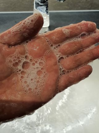 달리프 클로렐라 베러 루트 릴렉싱 샴푸 500ml — 5점을 준 리뷰어가 2021년 1월 올린 사용 사진