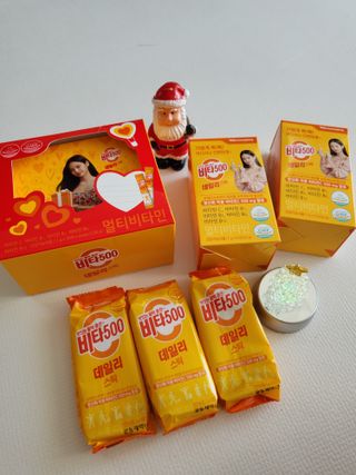 광동생활건강 [광동] 비타500데일리스틱 크리스마스 에디션 60포+20포 추가 증정&쇼핑백+스티커 gift — 5점을 준 리뷰어가 2021년 12월 올린 사용 사진