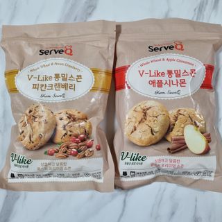 서브큐 V-like 통밀스콘 2종 (애플시나몬+피칸크랜베리) — 5점을 준 리뷰어가 2022년 8월 올린 사용 사진