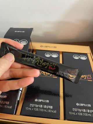 서울약사신협 약사신협_천명플러스스틱_10mlx30포 — 5점을 준 리뷰어가 2020년 12월 올린 사용 사진