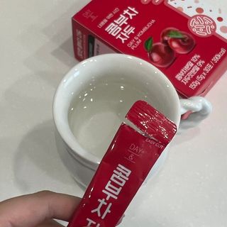 참앤들황토농원 7가지 맛! 탄산 톡톡! 스파클링! 데이앤 콤부차 7종 10포 1박스씩 ★총 7박스★ — 4점을 준 리뷰어가 2023년 2월 올린 사용 사진