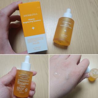 체르엠 스템앤셀 비타민 브라이트닝 에센스 30ml 1개 — 5점을 준 리뷰어가 2022년 2월 올린 사용 사진