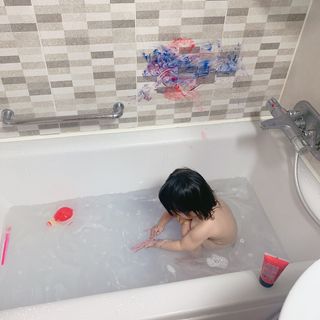 버블데이 배쓰밤 거품입욕제 버블바 6종 — 5점을 준 리뷰어가 2021년 8월 올린 사용 사진