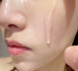 스킨큐어 산다화 순한 클렌징 동백 오일 200ml — 5점을 준 리뷰어가 2023년 3월 올린 사용 사진