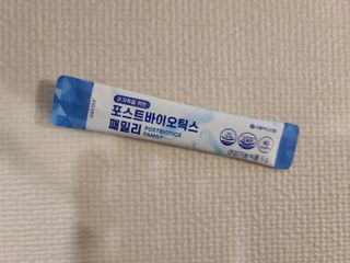 서울약사신협_포스트바이오틱스패밀리_5g x 100포 — 5점을 준 리뷰어가 2021년 3월 올린 사용 사진