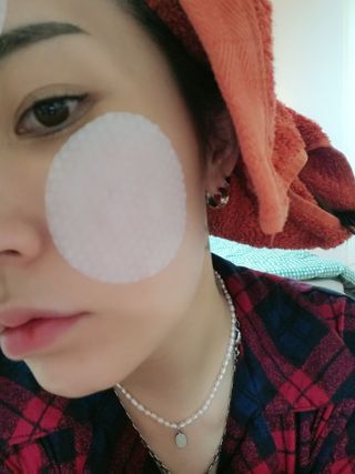 팜스테이 티트리 바이옴 카밍 토너 패드 — 5점을 준 리뷰어가 2022년 3월 올린 사용 사진