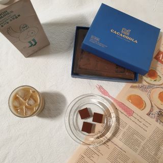 연말/새해선물 요즘 트렌드 오트밀크 생초콜릿 호불호 없는 카카올라 Bast 밀크생초콜릿 — 5점을 준 리뷰어가 2021년 10월 올린 사용 사진