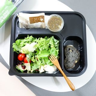 참살이도시락 작심삼일 샐러드도시락 3개 맛보기 새벽배송 또는 택배배송 — 5점을 준 리뷰어가 2021년 8월 올린 사용 사진