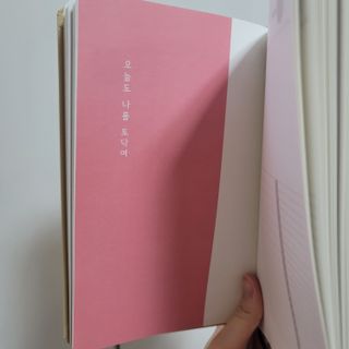 응원과 위로가 필요한 당신에게  리훈 하고싶은말 스터디 플래너 — 5점을 준 리뷰어가 2021년 3월 올린 사용 사진