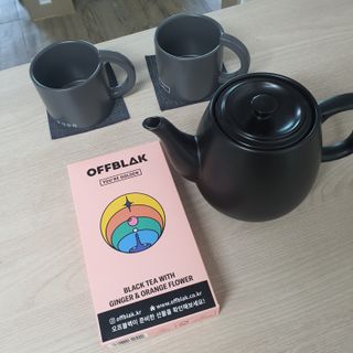 [오프블랙] 아침을 상큼하게 시작하는 에너지티! 유아골든 블렌딩홍차 12T — 5점을 준 리뷰어가 2022년 2월 올린 사용 사진