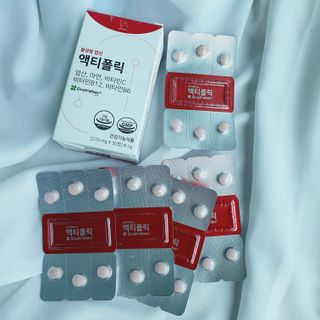 [리노브] 4세대 활성엽산 액티폴릭 270mg x 30정 — 5점을 준 리뷰어가 2022년 7월 올린 사용 사진