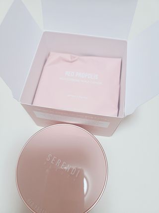세렌디뷰티 레드 프로폴리스 하이 커버링 트리플 쿠션 — 5점을 준 리뷰어가 2021년 1월 올린 사용 사진