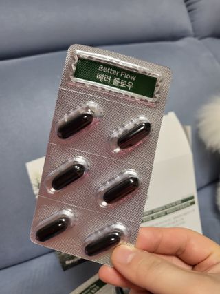 소담스퀘어 상암 [혈행,혈압,중성지질 케어] 약사가 깨끗한 원료만을 엄선해 만든 베러플로우 — 5점을 준 리뷰어가 2023년 1월 올린 사용 사진