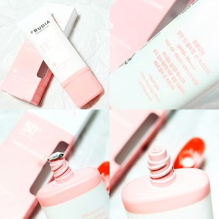 [후르디아] 모공블러 비건 선 프라이머 — 4.5점을 준 리뷰어가 2022년 6월 올린 사용 사진