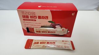 소담스퀘어 상암 [애플트리] 프리미엄 애플 비타 콜라겐 — 4점을 준 리뷰어가 2022년 12월 올린 사용 사진