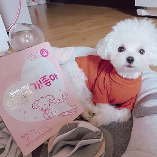 My Pet Care 천연단백질 관절건강에 개좋아 — 5점을 준 리뷰어가 2021년 1월 올린 사용 사진