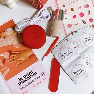 르미니마카롱 스페셜 젤네일세트 — 5점을 준 리뷰어가 2022년 10월 올린 사용 사진