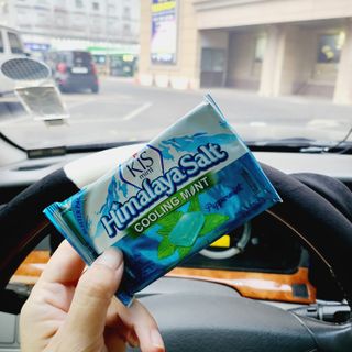 마요라 히말라야 솔트 캔디 2종-페퍼민트 맛, 라임민트 맛 — 5점을 준 리뷰어가 2023년 1월 올린 사용 사진