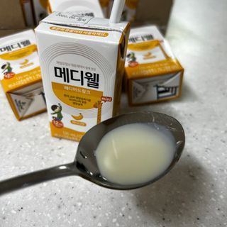 메디웰 페디아드링크 미니 바나나맛 — 4.5점을 준 리뷰어가 2022년 5월 올린 사용 사진