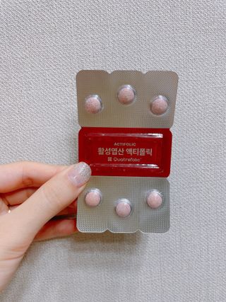 [리노브] 4세대 활성엽산 액티폴릭 270mg x 30정 — 5점을 준 리뷰어가 2022년 9월 올린 사용 사진