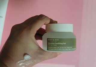 마리엔메이 센서티브 수딩 젤 크림 + 어성초 티트리 추출물 세럼 + 어성초 티트리 모공 클렌징 폼 — 4.5점을 준 리뷰어가 2021년 9월 올린 사용 사진