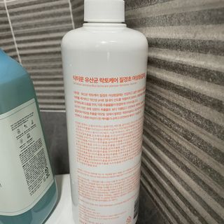 프리[닥터문] 유산균 락토케어 질경초 여성청결제 1000ml (젤타입) — 5점을 준 리뷰어가 2022년 6월 올린 사용 사진