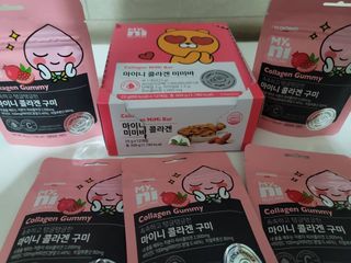 일동제약 마이니 마이니 늘씬날씬 콜라겐 세트 — 4점을 준 리뷰어가 2021년 2월 올린 사용 사진