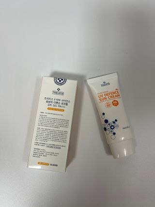 [트리티스] UV 디펜스 선크림 PA+++ / SPF50+  60ml — 4.5점을 준 리뷰어가 2020년 12월 올린 사용 사진