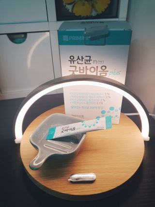 프리마인 유산균 국가지정연구소 선정, 살아있는 생유산균 200억 마리의 힘. 유산균n굿바이옴플러스 — 5점을 준 리뷰어가 2021년 9월 올린 사용 사진