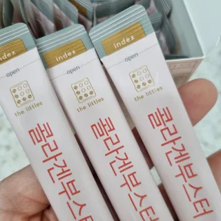 더리틀스 콜라겐부스터 — 5점을 준 리뷰어가 2022년 12월 올린 사용 사진