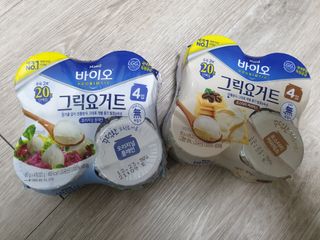 매일바이오 그릭요거트 오리지널 플레인 4개, 로스터리 커피믹스 4개 — 5점을 준 리뷰어가 2021년 12월 올린 사용 사진