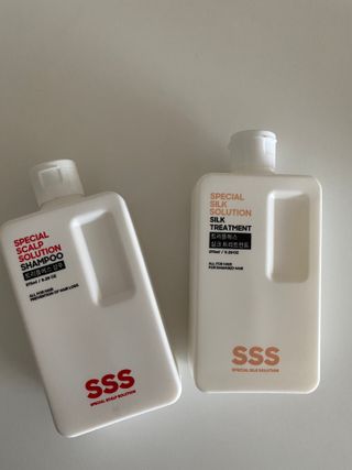 트리플에스 탈모 샴푸 275ml + 실크 트리트먼트 275ml — 5점을 준 리뷰어가 2021년 2월 올린 사용 사진